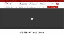 Desktop Screenshot of equest.edu.vn