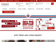 Tablet Screenshot of equest.edu.vn